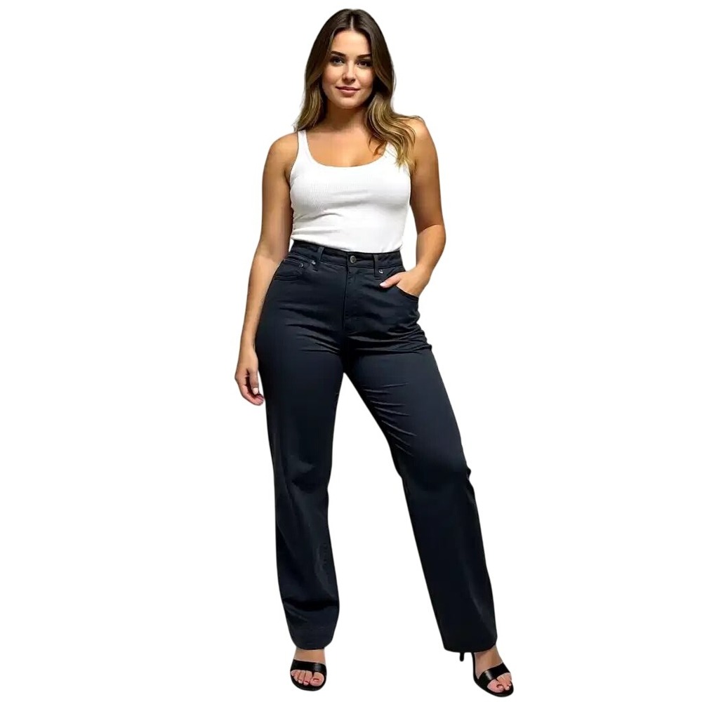 Levis High Waisted Mom Jeans‎ Black Tapered Leg Relaxed Fit 30x30 NEW